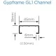 British Gypsum Gyplyner GL1 Lining Channel 2.4m (pack of 10) British Gypsum Gyplyner GL1 Lining Channel 2.4m (pack of 10)