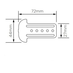 British Gypsum Gyplyner GL5 Timber Connector (box of 200) British Gypsum Gyplyner GL5 Timber Connector (box of 200)
