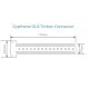 British Gypsum Gyplyner GL6 Timber Connector (box of 100) British Gypsum Gyplyner GL6 Timber Connector (box of 100)