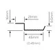 British Gypsum Gypframe RB1 Resilient Bar British Gypsum Gypframe RB1 Resilient Bar