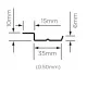 British Gypsum Gypframe RB2 SureFix Bar (pack of 10)