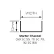 British Gypsum Gypframe Shaftwall 70 SC 70 Starter Channel 4.2 m (pack of 10) British Gypsum Gypframe Shaftwall 70 SC 70 Starter Channel 4.2 m (pack of 10)
