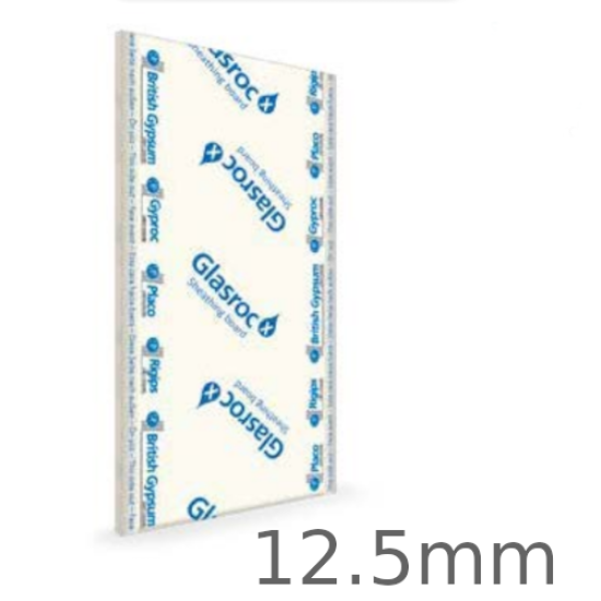 12.5mm British Gypsum Glasroc X Sheathing Board - 1200mm x 2400mm 12.5mm British Gypsum Glasroc X Sheathing Board - 1200mm x 2400mm