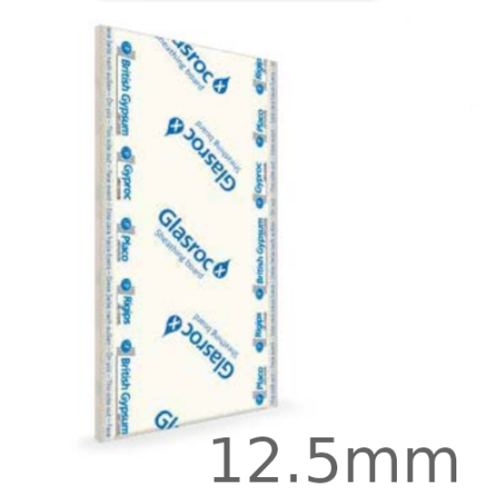 12.5mm British Gypsum Glasroc X Sheathing Board - 1200mm x 2400mm