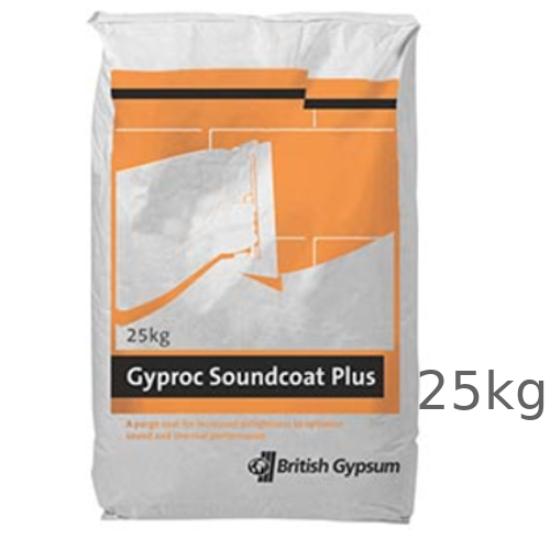 Gyproc Soundcoat Plus - Parge Coat - 25kgs - pallet of 56