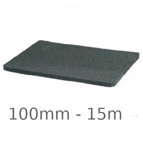 100mm Regupol Acoustic Isolating Strips for Timber/Metal Studs - 15m roll 100mm Regupol Acoustic Isolating Strips for Timber/Metal Studs - 15m roll
