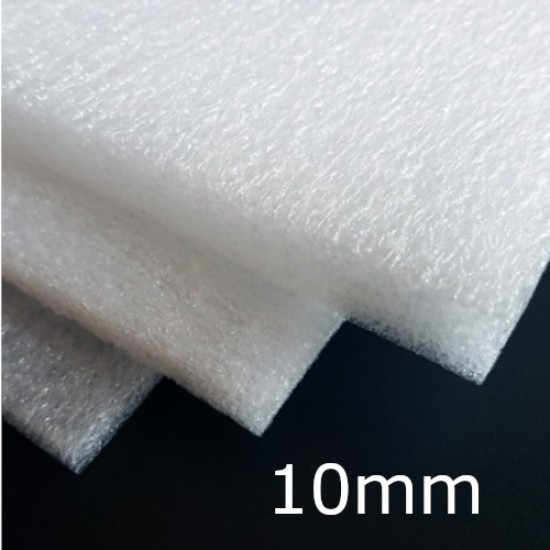 10mm Soundlay Foam White Underscreed CMS Danskin - 1.2m x 50m roll