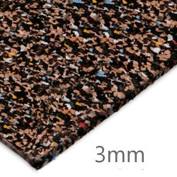 3mm Regupol 4515 Eco Soundproof Underlay Roll 3mm Regupol 4515 Eco Soundproof Underlay Roll