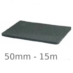 50mm Regupol Acoustic Isolating Strips for Timber/Metal Studs - 15m roll
