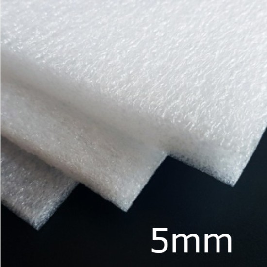 5mm Soundlay Foam White Underscreed CMS Danskin - 1.2m x 50m roll