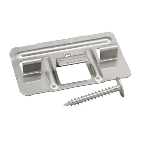 Stainless Steel Clips and Screws for Cedral Click - pack of 50. Stainless Steel Clips and Screws for Cedral Click - pack of 50.
