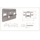 Stainless Steel Clips and Screws for Cedral Click - pack of 50. Stainless Steel Clips and Screws for Cedral Click - pack of 50.