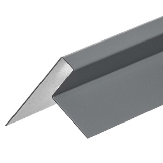 Aluminium End Profile for Cedral Lap - End 65mm - 3m length