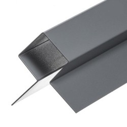 Symmetric Aluminium Corner Profile for Cedral Lap - 3m length Symmetric Aluminium Corner Profile for Cedral Lap - 3m length