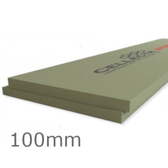 100mm Cellecta Hexatherm XPOOL Swimming Pool XPS Insulation Board