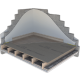 39mm Cellecta Deckfon Quattro - Direct to Joist Acoustic Overlay Board