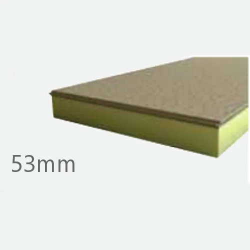 53mm Cellecta Hexatherm XCHiP Thermal Laminate Chipboard - XPS Insulation 53mm Cellecta Hexatherm XCHiP Thermal Laminate Chipboard - XPS Insulation