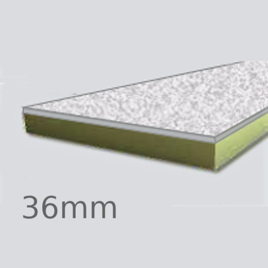 36mm Cellecta Hexatherm XCPL High Impact Faced Thermal Laminate Board for Car Park Soffits 36mm Cellecta Hexatherm XCPL High Impact Faced Thermal Laminate Board for Car Park Soffits
