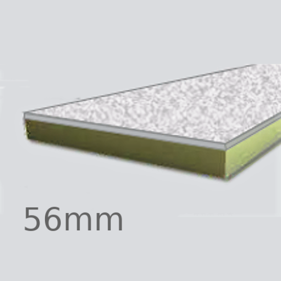 56mm Cellecta Hexatherm XCPL High Impact Faced Thermal Laminate Board for Car Park Soffits