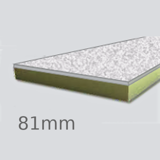81mm Cellecta Hexatherm XCPL Faced Thermal Laminate Board for Car Park Soffits - Extruded Polystyrene (XPS) 81mm Cellecta Hexatherm XCPL Faced Thermal Laminate Board for Car Park Soffits - Extruded Polystyrene (XPS)
