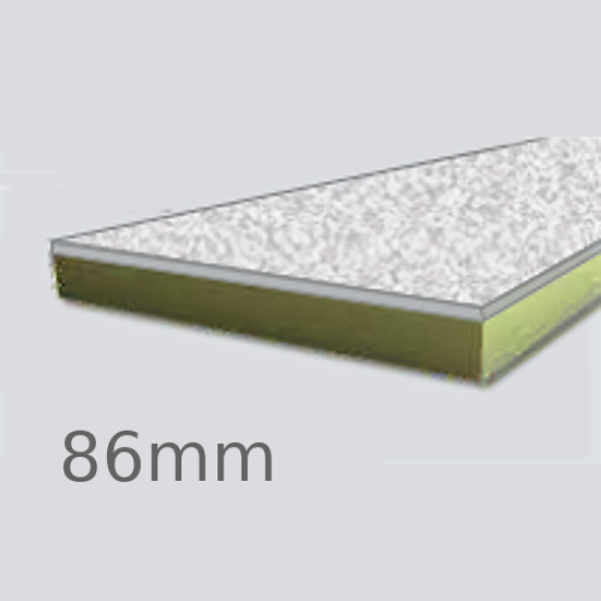 86mm Cellecta Hexatherm XCPL High Impact Faced Thermal Laminate Board for Car Park Soffits 86mm Cellecta Hexatherm XCPL High Impact Faced Thermal Laminate Board for Car Park Soffits