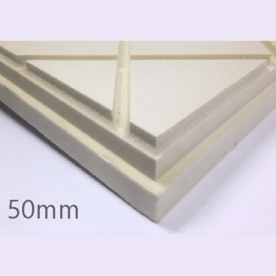 50mm Cellecta Hexatherm XDRAiN Drainage Channel Inverted Roof Board - XPS Insulation 50mm Cellecta Hexatherm XDRAiN Drainage Channel Inverted Roof Board - XPS Insulation