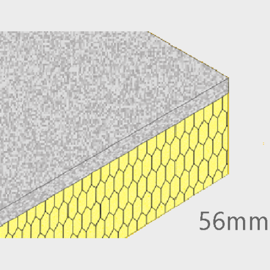 56mm Cellecta Hexatherm XMD Vertical Up-Stand Roof Board - XPS Insulation