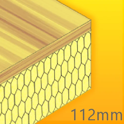 112mm Cellecta Hexatherm XPLY Plywood Thermal Laminate Roof Board - Extruded Polystyrene (XPS) 112mm Cellecta Hexatherm XPLY Plywood Thermal Laminate Roof Board - Extruded Polystyrene (XPS)