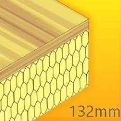 132mm Cellecta Hexatherm XPLY Plywood Thermal Laminate Roof Board - Extruded Polystyrene (XPS)