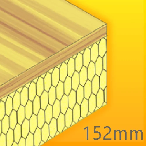 152mm Cellecta Hexatherm XPLY Plywood Thermal Laminate Roof Board - Extruded Polystyrene (XPS) 152mm Cellecta Hexatherm XPLY Plywood Thermal Laminate Roof Board - Extruded Polystyrene (XPS)