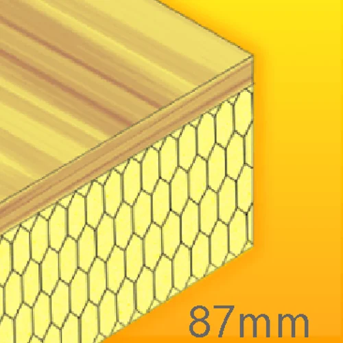 87mm Cellecta Hexatherm XPLY Plywood Thermal Laminate Roof Board - Extruded Polystyrene (XPS) 87mm Cellecta Hexatherm XPLY Plywood Thermal Laminate Roof Board - Extruded Polystyrene (XPS)