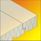 120mm Cellecta Hexatherm XDRAiN Drainage Channel Inverted Roof Board - XPS Insulation