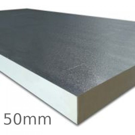 50mm Celotex FR5000 Fire Resistant PIR Insulation Board (pack of 8) - pallet of 6 packs