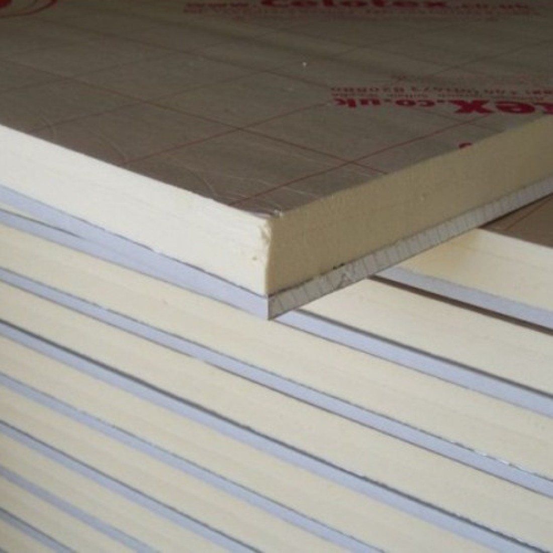 77.5mm Celotex PL4065 65mm PIR Insulation Board to Plasterboard