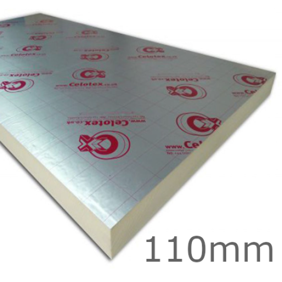 110mm Celotex XR4000 PIR Insulation Board - XR4110 110mm Celotex XR4000 PIR Insulation Board - XR4110