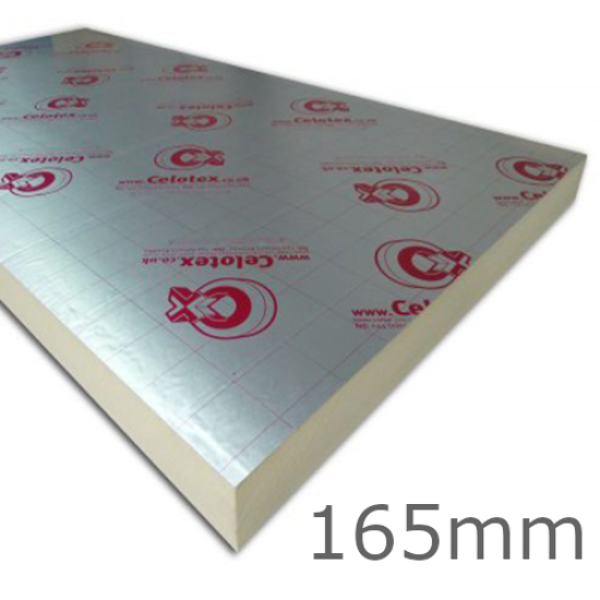 165mm Celotex XR4000 PIR Insulation Board (pack of 6) - XR4165