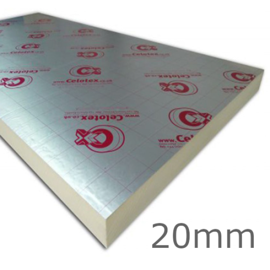 20mm Celotex TB4000 PIR Insulation Board - TB4020 20mm Celotex TB4000 PIR Insulation Board - TB4020