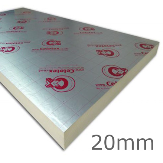 20mm Celotex TB4000 PIR Insulation Board - TB4020