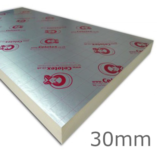 30mm Celotex TB4000 PIR Insulation Board - TB4030 30mm Celotex TB4000 PIR Insulation Board - TB4030