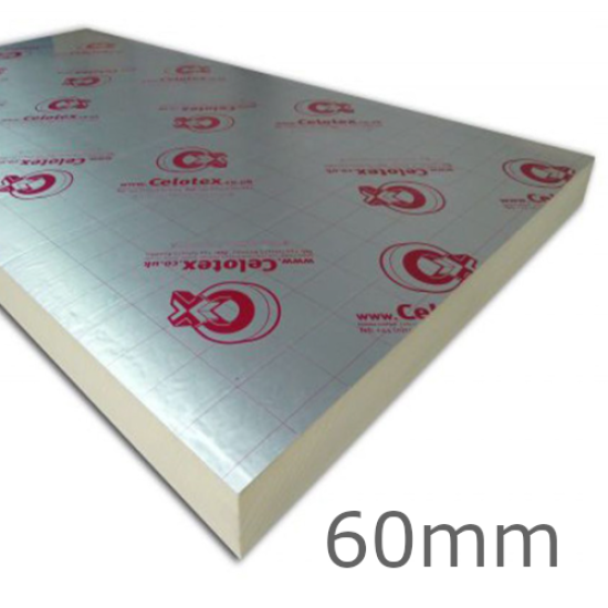 60mm Celotex GA4000 PIR Insulation Board - GA4060