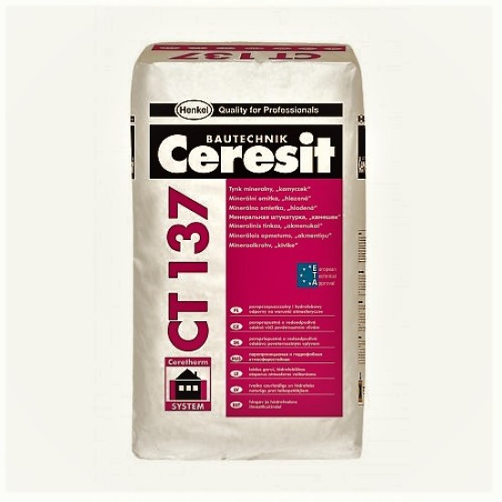 Ceresit CT137 Mineral Render 1.5 mm grain (stone texture)