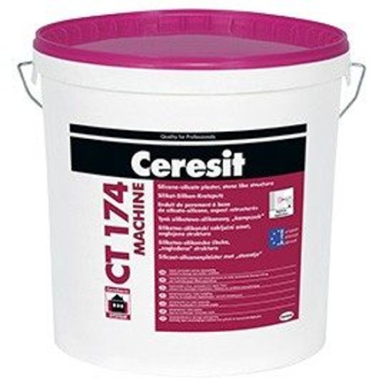 Ceresit CT174 Machine - 1.0 mm Grain Silicate-Silicone Render for Spray Machine Application