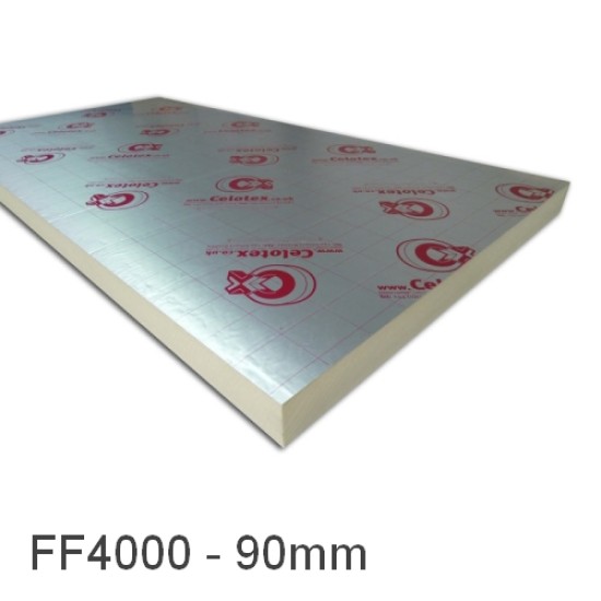 90mm Celotex FF4000 Underfloor Heating Board (pack of 13)