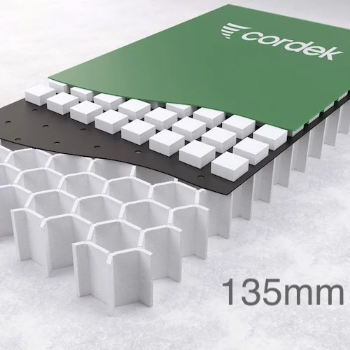 135mm Cordek Cellvent HX Ground Heave Cellular EPS Void Former - Grade 7/10 - 1200mm x 2400mm 135mm Cordek Cellvent HX Ground Heave Cellular EPS Void Former - Grade 7/10 - 1200mm x 2400mm