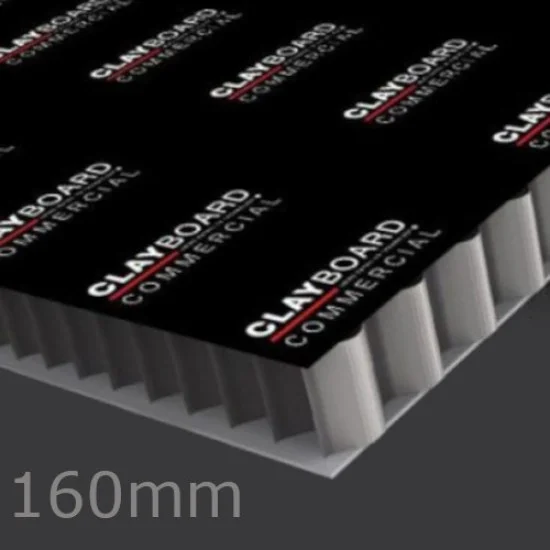 160mm Dufaylite Residential Clayboard Void Former Void Formation System