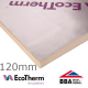 120mm EcoTherm EcoVersal PIR Insulation Board - 1200mm x 2400mm