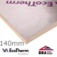 140mm EcoTherm EcoVersal PIR Insulation Board - 1200mm x 2400mm 140mm EcoTherm EcoVersal PIR Insulation Board - 1200mm x 2400mm