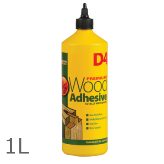 Everbuild D4 Wood Adhesive - 1 Litre - Recommended for JCW Products