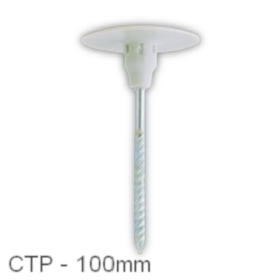 100mm CTP Insulation Panel Fixings (pack of 100).