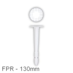 130mm FPR Insulation Panel Fixings (pack of 500). 130mm FPR Insulation Panel Fixings (pack of 500).